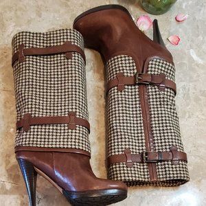 Cole Haan NikeAir leather boots